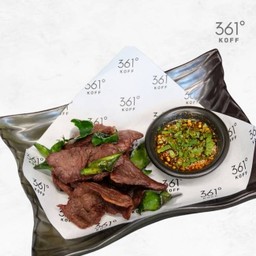 เนื้อโคขุนแดดเดียว @5