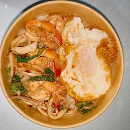 ข้าวกระเพราทะเลรวม