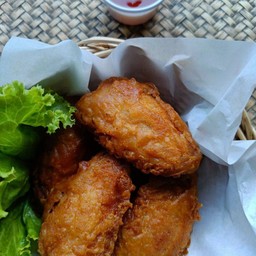 ปีกไก่ทอด