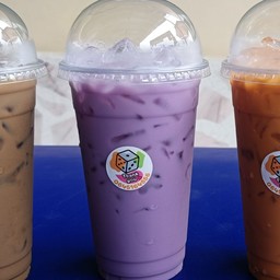 นมเผือกหอม แก้วใหญ่