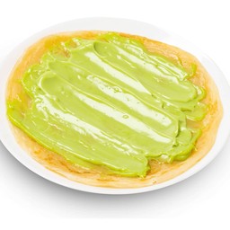 โรตีหน้าสังขยาใบเตย