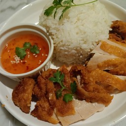 ข้าวไก่ทอด