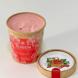 Strawberry Sorbet (เจ)