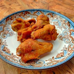 ปีกบนไก่ทอด 5 ชิ้น