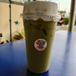 ชาเขียวนม+ครีมชีส