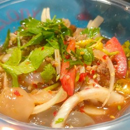 ยำแมงกรพรุนแซ่บ