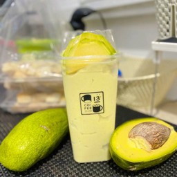 อะโวคาโด้นมสดปั่น แก้ว22oz