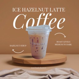 เฮเซลนัทลาเต้