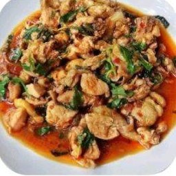 ข้าวราดกระเพราไก่