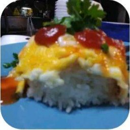 ข้าวราดไข่ข้น