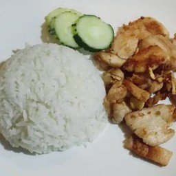 ไก่กระเทียม