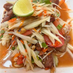 ตำหมูตกครกไทย