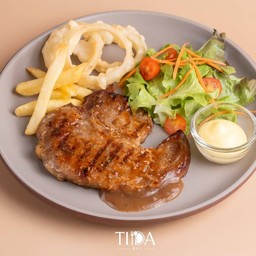 สเต็กหมูพอร์คชอป