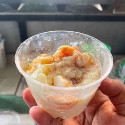 ไข่ลวก 3 ใบ แบบพร้อมทาน