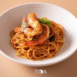สปาเก็ตตี้ต้มยำกุ้ง