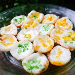 ขนมครก(ไส้ผัก ต้นหอม)