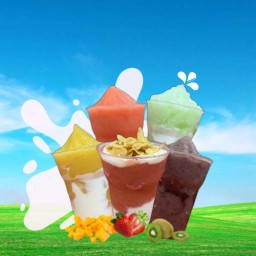 อย่างปั่น (ผลไม้สมูทตี้&น้ำแข็งเกล็ดหิมะ)