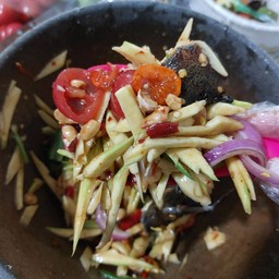 ตำมะม่วงปูปลาร้า