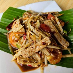 ตำลาวหมูยอ