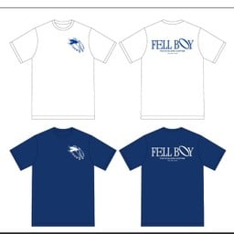 Fellboy T-Shirt  สีน้ำเงิน