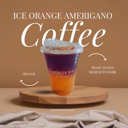 อเมริกาโน่น้ำส้มขวด