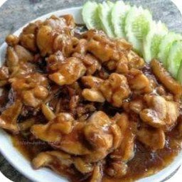 ข้าวราดไก่หวาน