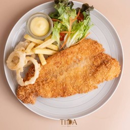 สเต็กปลาทอด