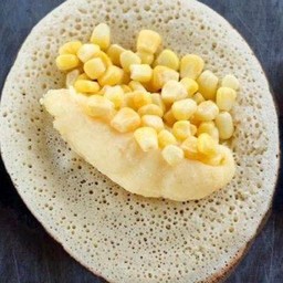 ครีมคัสตาร์ด+ข้าวโพด
