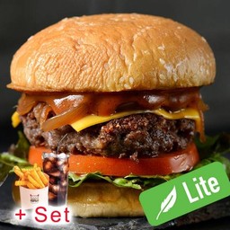 Whisky Wagyu LITE 100g Set (Drink + Fries)