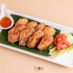 ปีกไก่ทอดน้ำปลา