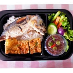 พรน้ำพริกปลาทู  น้ำพริกหมูสับ เศรษฐกิจ1