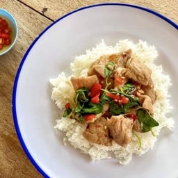 ข้าวกะเพราะหมูนุ่ม 3 กล่อง