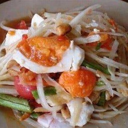 ตำไทยไข่เค็ม