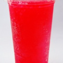 น้ำแดงโซดาพร้อมน้ำแข็ง