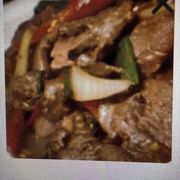 เนื้อผัดน้ำมันหอย