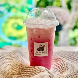 นมชมพูเย็น