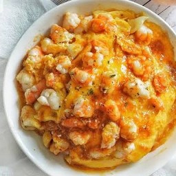 ข้าวไข่ข้นกุ้ง