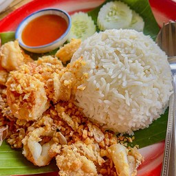 ข้าวกระเทียมทะเล