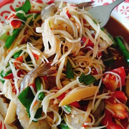 ตำป่ากุ้งสด