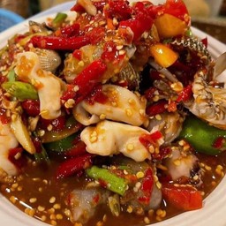 ตำเหลาทะเล(ไม่มีหอยแครง)