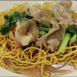 หมี่กรอบราดหน้าหมูพิเศษ