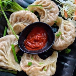 Chicken steam Momo