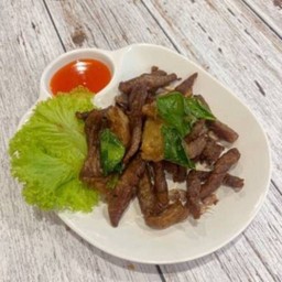 ราวนมหมูทอด