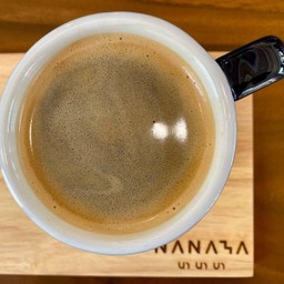 อเมริกาโน่ร้อนคั่วเข้ม