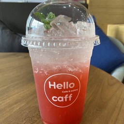 ชากุหลาบลิ้นจี่โซดา