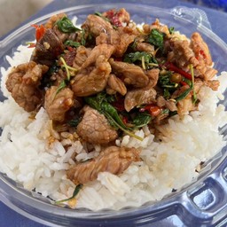 กระเพราเนื้อ
