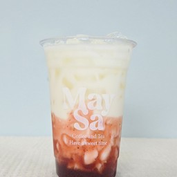 นมสดสตรอเบอร์รี่