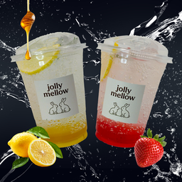 [เซตสุดฮิต] Honey lemon soda + Strawberry soda