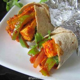 Paneer Chilly Roll