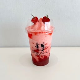 สตรอเบอรี่โยเกิร์ตสมูทตี้